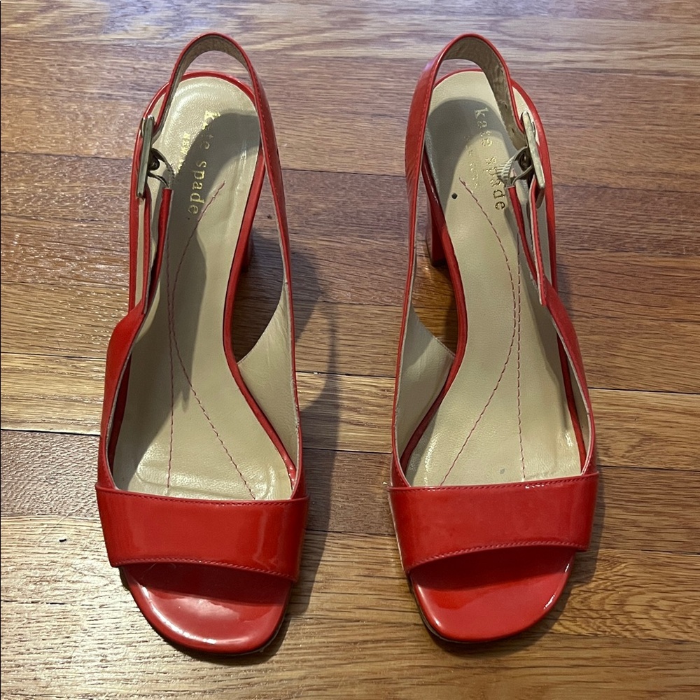 Kate Spade red heels